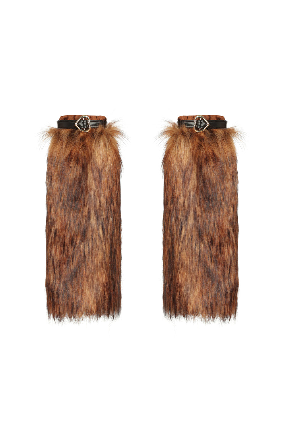 Kahverengi Suni Kürk Tozluk - 2