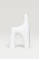 Arco Forma Beyaz Dekoratif Vazo - 0
