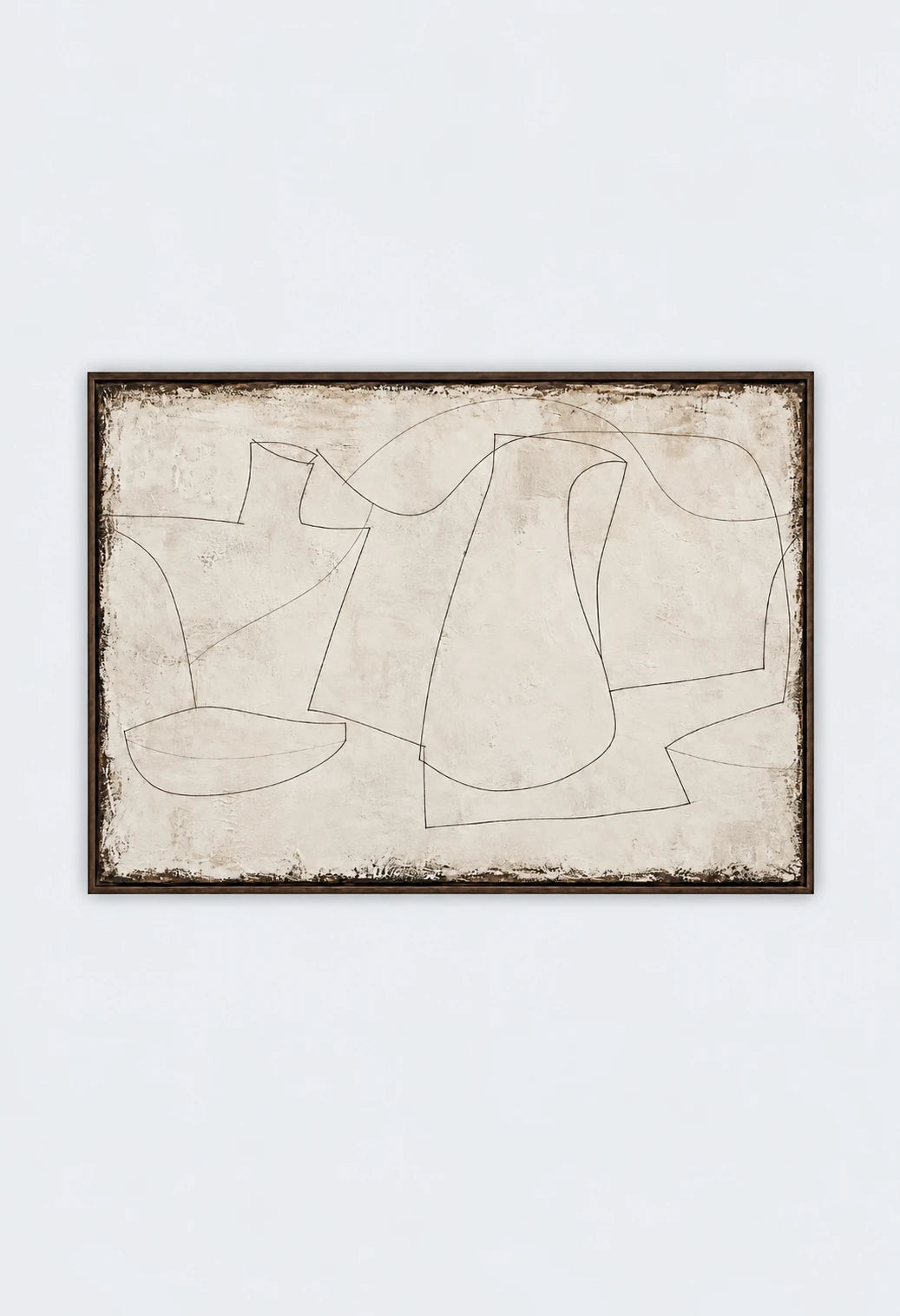 Lasttouch-Duvar Tablosu, 90x90 cm-Duvar Dekorasyon-1-Milagron.com