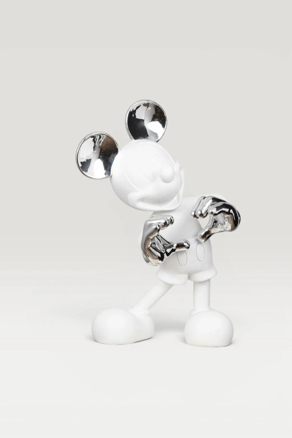 Love Mickey Dekoratif  Obje - White Silver - 0