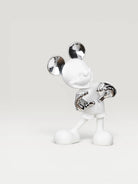 Love Mickey Dekoratif  Obje - White Silver
