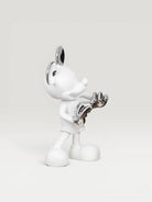 Love Mickey Dekoratif  Obje - White Silver