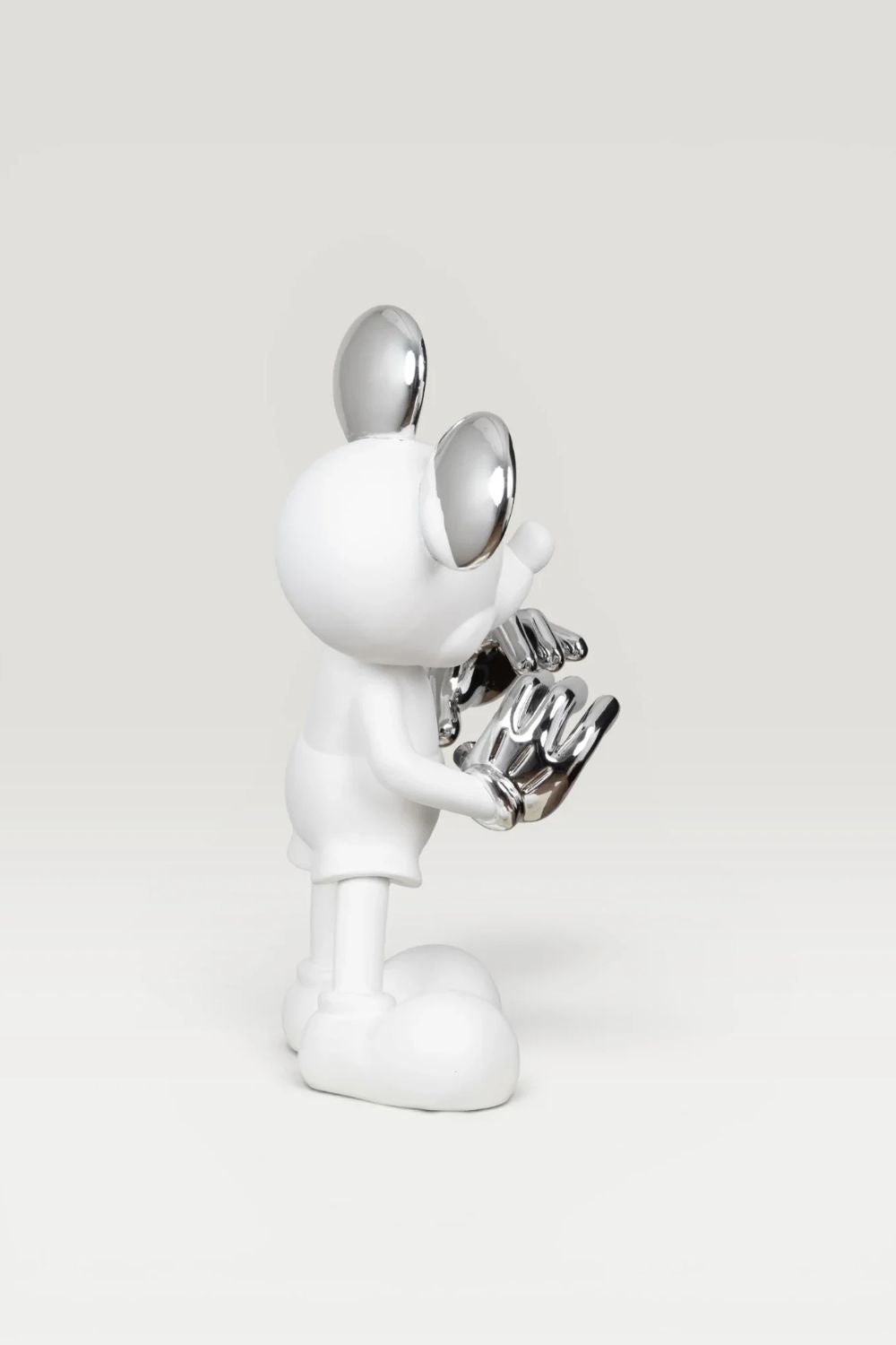 Love Mickey Dekoratif  Obje - White Silver - 2