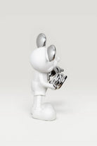Love Mickey Dekoratif  Obje - White Silver - 2