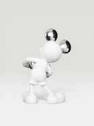 Love Mickey Dekoratif  Obje - White Silver