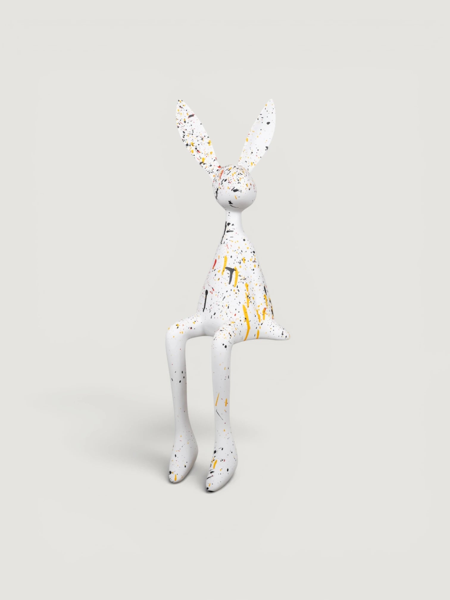 Luna Bunny Dekoratif Obje/Renkli -L