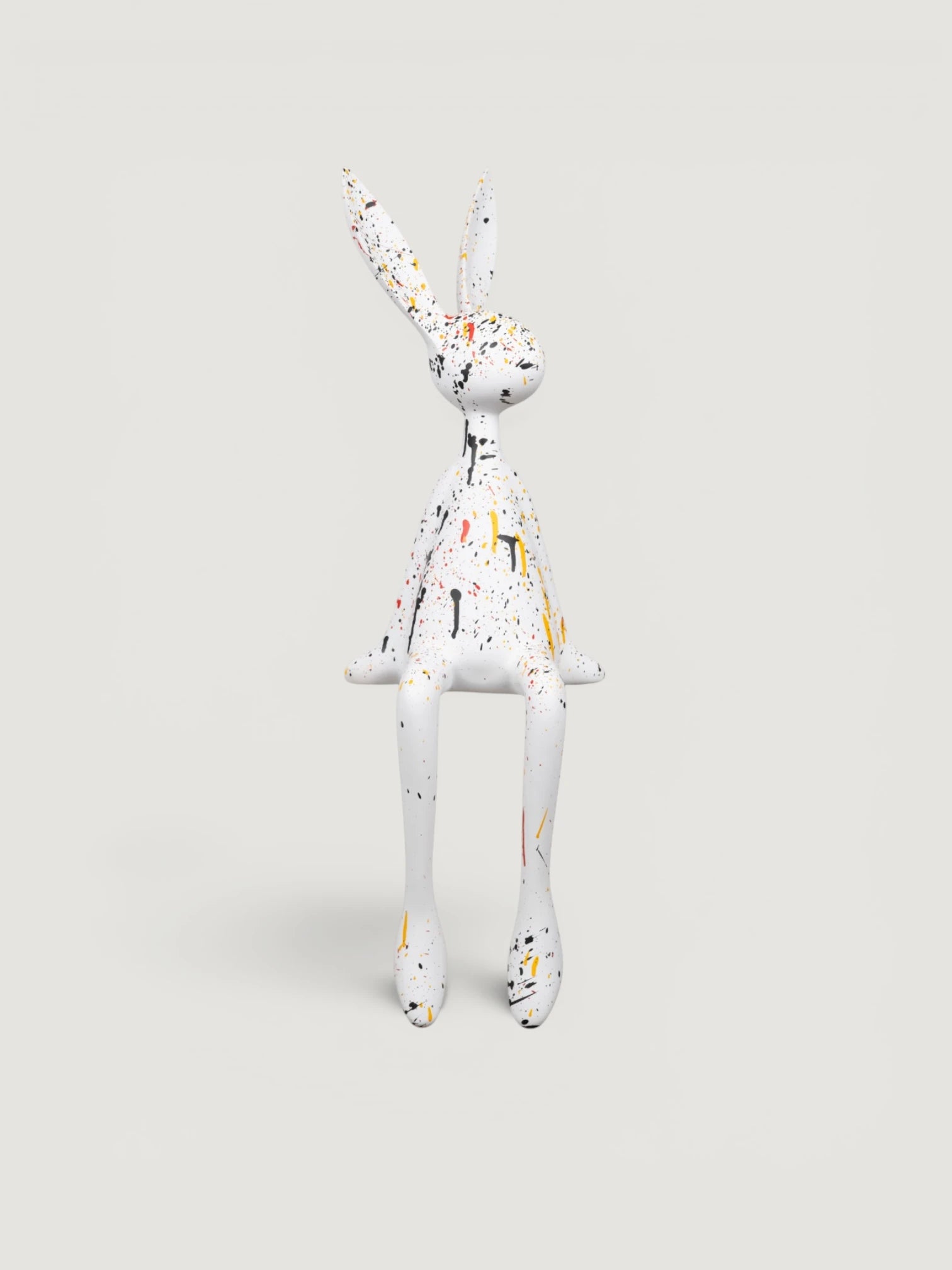 Luna Bunny Dekoratif Obje/Renkli -L