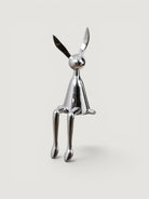 Luna Bunny Dekoratif Obje/Silver-L