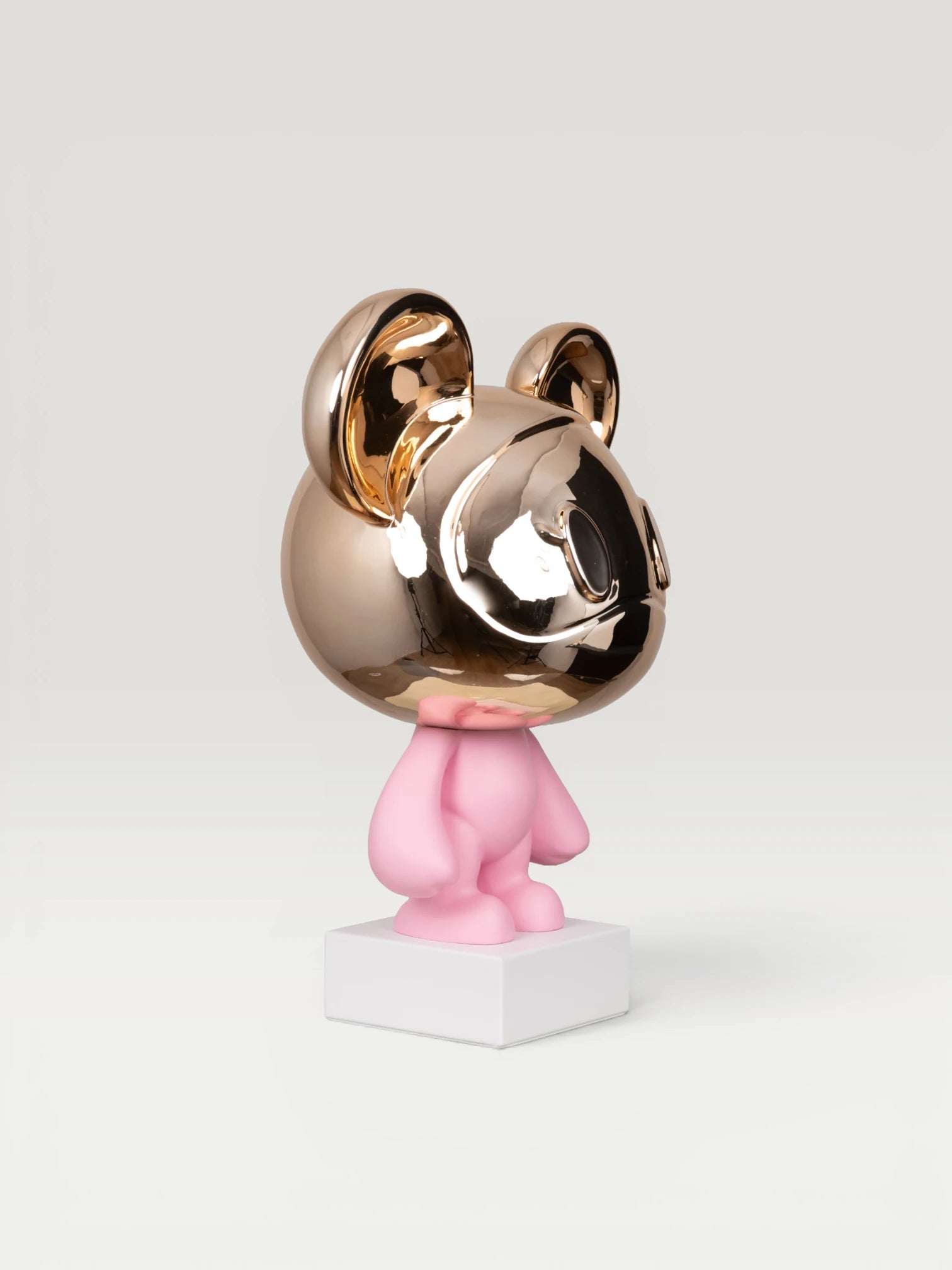 Mellow Bear Dekoratif Obje - Pink