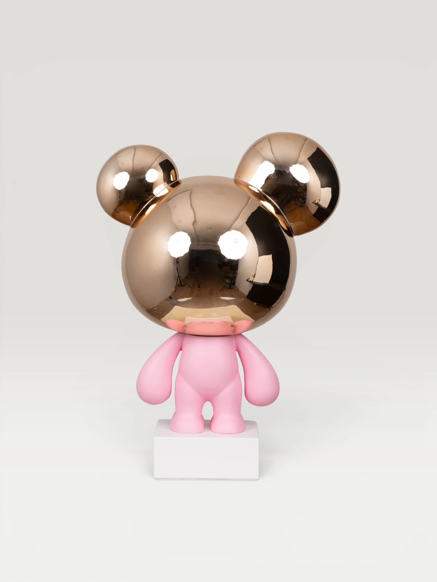 Mellow Bear Dekoratif Obje - Pink