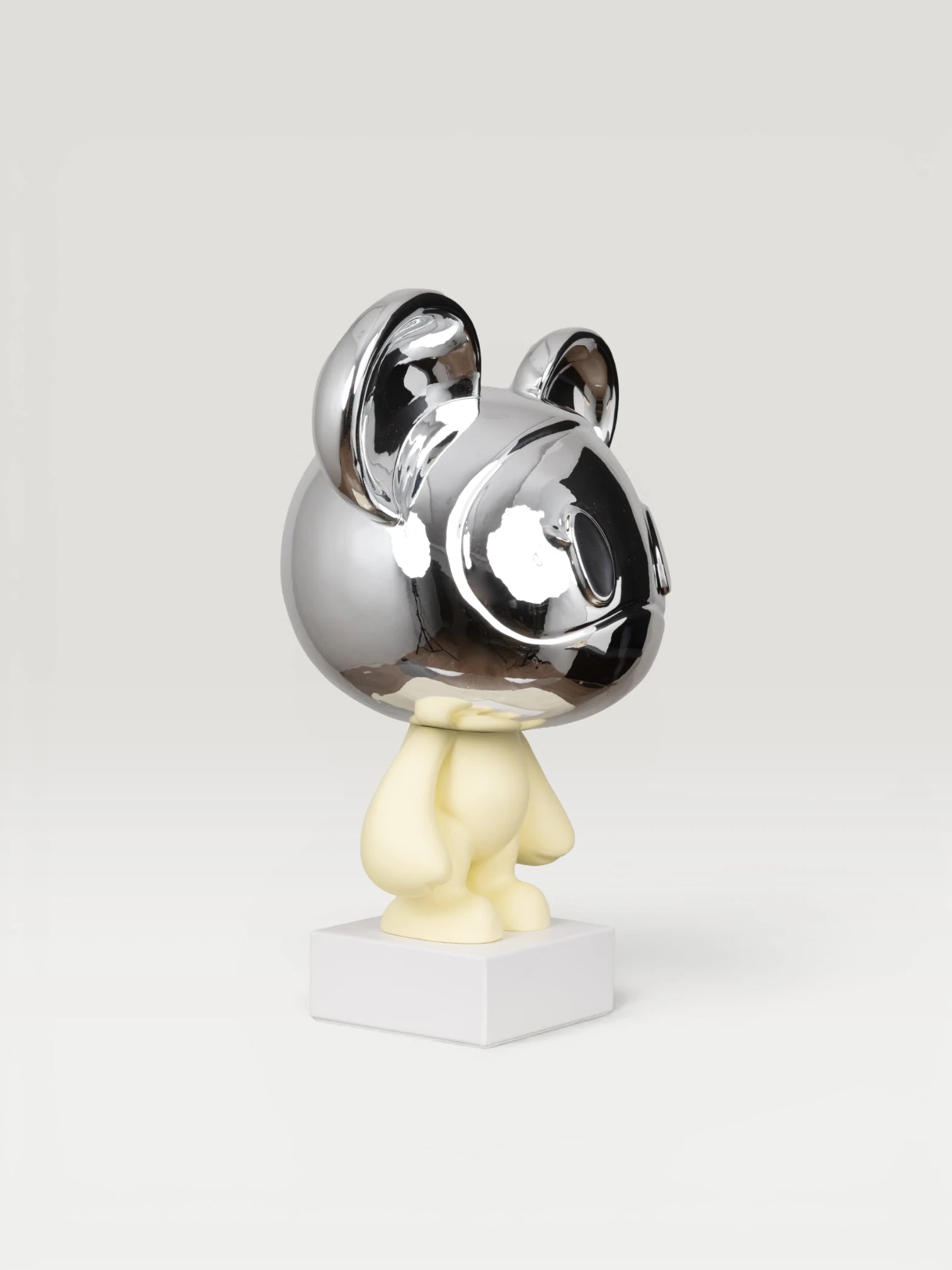 Mellow Bear Dekoratif Obje - Yellow