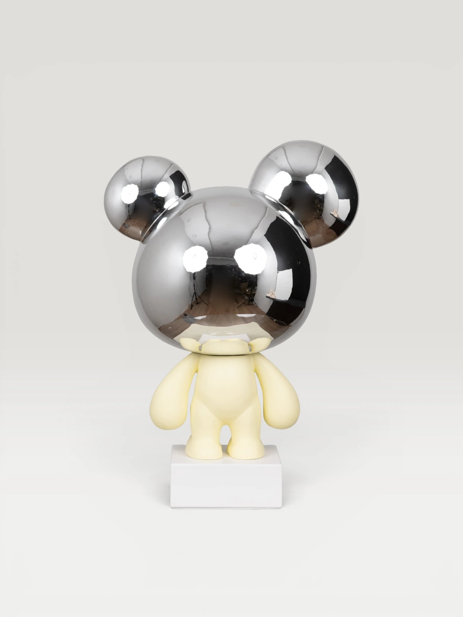 Mellow Bear Dekoratif Obje - Yellow