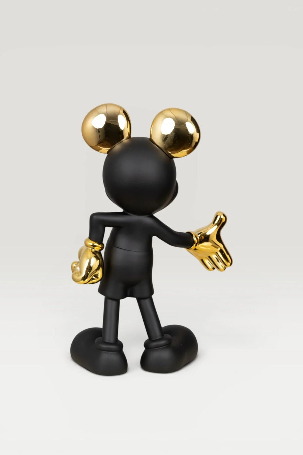 Miko Mouse Dekoratif Obje - Siyah-Gold - 2