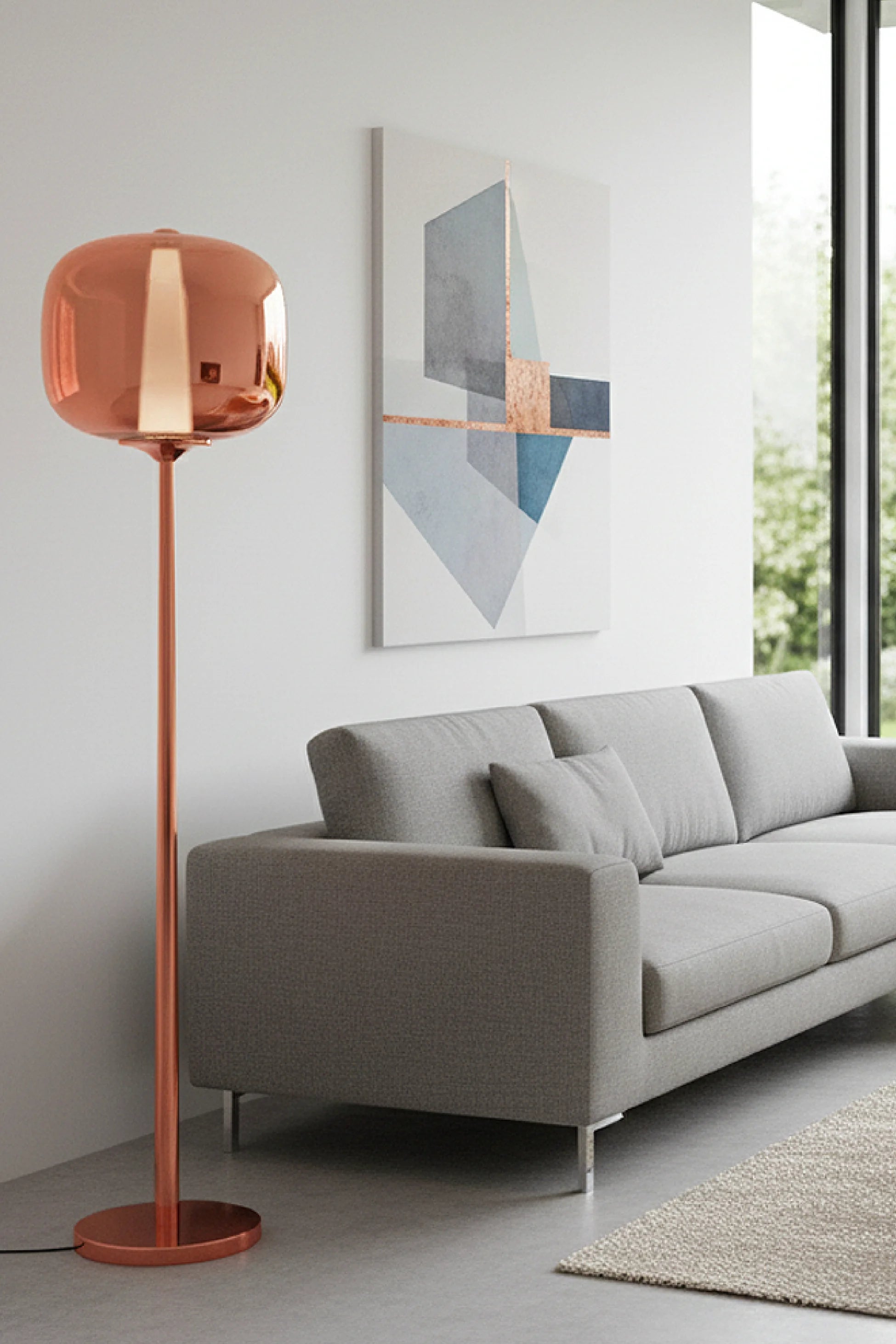 Lasttouch-Oryo Rose Gold Masa Lambası-3-Milagron.com