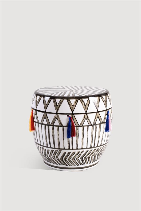 Lasttouch-Seramik Tabure No:6-Sandalye & Tabure-1-Milagron.com