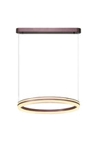 Lasttouch-Tekli Sarkıt Kahverengi-Avize-1-Milagron.com