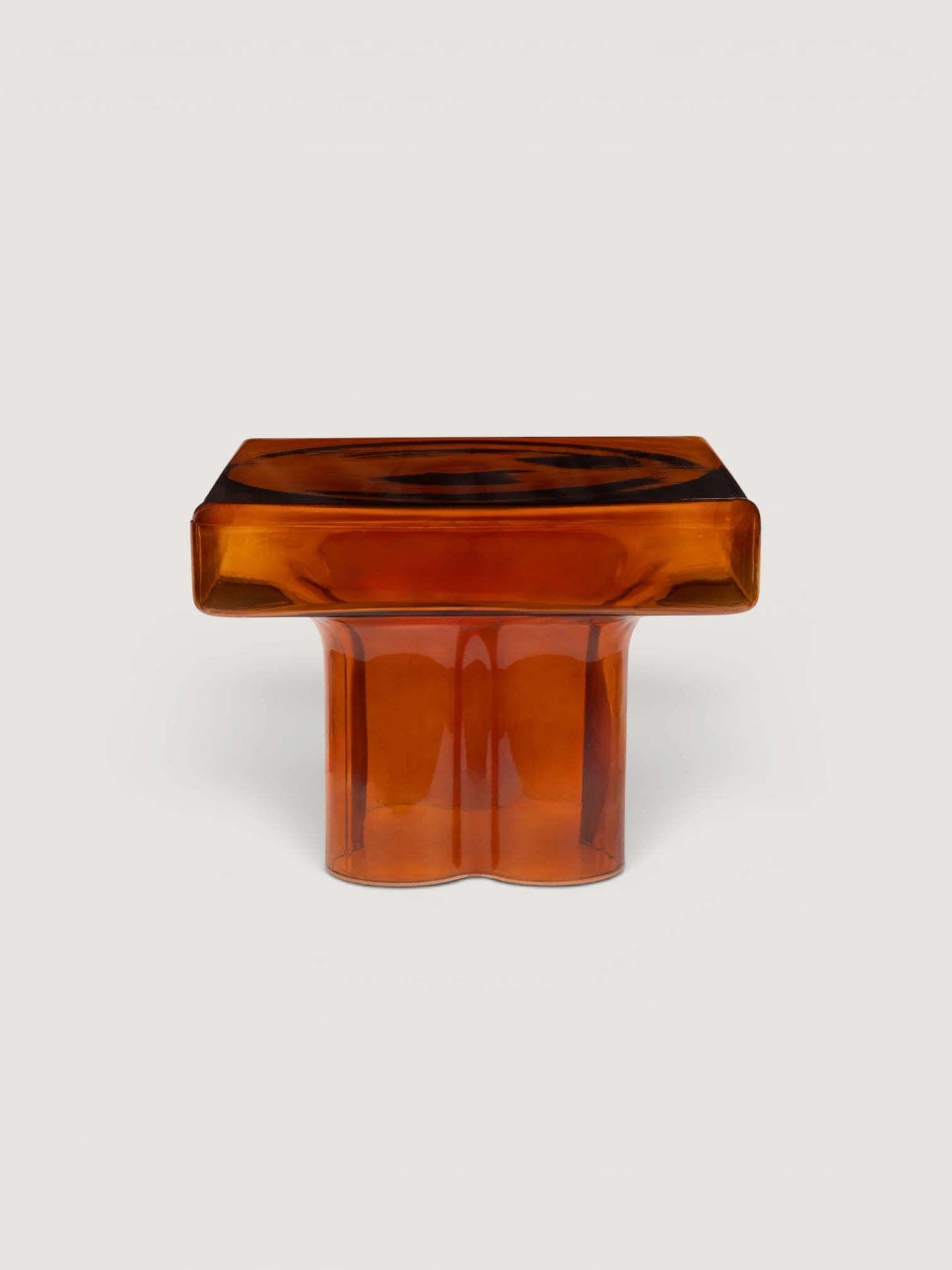 Vetrova Amber Kare Cam Yan Sehpa - S