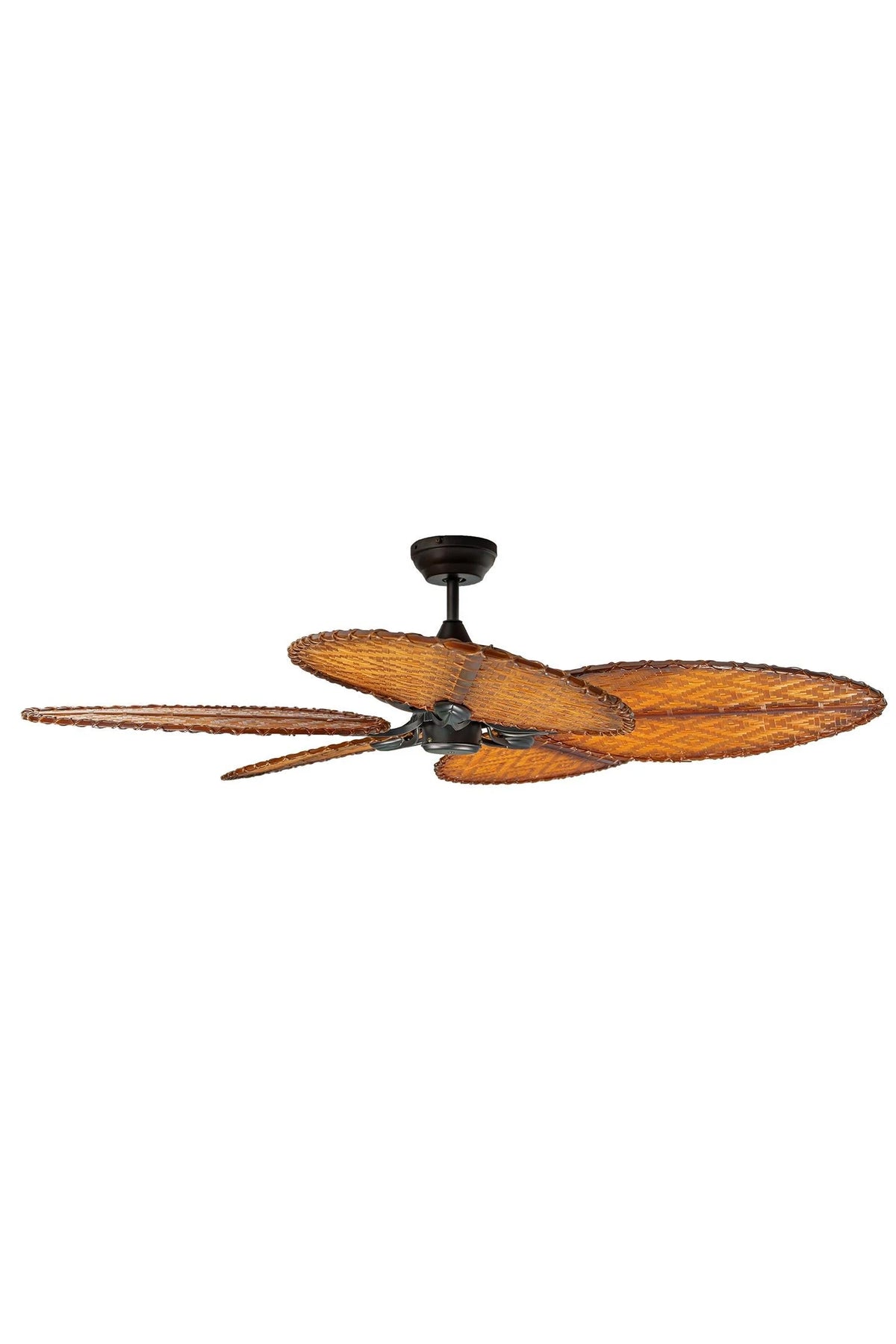 Lasttouch-Victor Tavan Vantilatörü, 132 Cm - 5 Kanatlı Rattan-Aydınlatmasız Tavan Vantilatörleri-2-Milagron.com