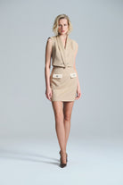 L'atelier Accract-Anne Gabardi̇n Bej Etek-Etek-1-Milagron.com