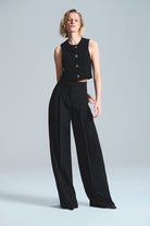 L'atelier Accract-Arles Siyah Yelek-Yelek-3-Milagron.com