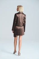 L'atelier Accract-Elyna Kahve Ceket-Ceket-3-Milagron.com