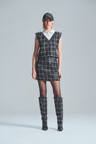 L'atelier Accract-Emily Siyah Mini Etek-Etek-3-Milagron.com