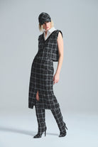 L'atelier Accract-Emily Si̇yah Tuni̇c-Top-1-Milagron.com