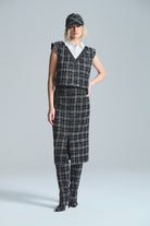 L'atelier Accract-Emily Si̇yah Tuni̇c-Top-4-Milagron.com