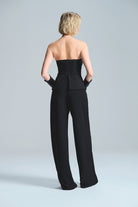 L'atelier Accract-Ines Si̇yah Pantolon-Pantolon-3-Milagron.com