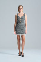 L'atelier Accract-Isabella Elbise Siyah-Elbise-1-Milagron.com