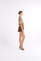 L'atelier Accract-Leannah Shorts-Şort-3-Milagron.com
