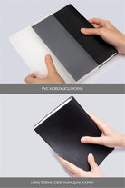 Laton-Laton Aina Gri, A5, Tarihsiz Ajanda Ve Planlayıcı, Premium Termo Deri Yumuşak Kapak, 368 Sayfa-Defter-6-Milagron.com