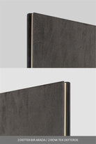 Laton-Laton Kaksi A5 Tarihsiz Planlayıcı Termo Deri Yumuşak Kapak 2'li Siyah Defter-Defter-2-Milagron.com