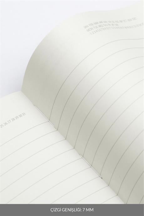 Laton-Laton Sepra Kırmızı, B5, Indeksli Bölünmüş Not Defteri, Termo Deri Yumuşak Kapak, 192 Sayfa-Defter-3-Milagron.com