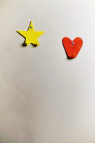 Lattuga Ceramics-Heart And Star Duvar Askılıkları-Duvar Dekorları-2-Milagron.com