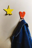 Lattuga Ceramics-Heart And Star Duvar Askılıkları-Duvar Dekorları-4-Milagron.com