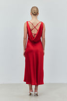 Scarlet Dusk Elbise - 1