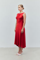 Scarlet Dusk Elbise - 2