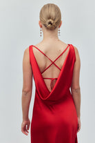 Scarlet Dusk Elbise - 3