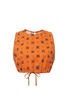 Le-Monade Dreams-Boyfriend Desenli Sırt Detaylı Bluz-Bluz-1-Milagron.com