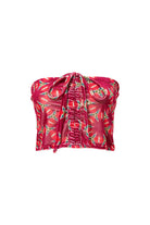 Le-Monade Dreams-Daiquiri Kadife Üst-Bluz-1-Milagron.com