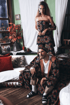 Le-Monade Dreams-Daiquiri Siyah Triko Atkı-Atkı-5-Milagron.com