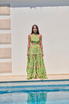 Le-Monade Dreams-Denizkızı Temalı Halter Yaka Sırt Detaylı Top-Top-3-Milagron.com