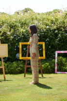 Le-Monade Dreams-Girlfriend Geometrik Desenli Pantolon-Pantolon-4-Milagron.com