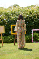 Le-Monade Dreams-Girlfriend Geometrik Desenli Pantolon-Pantolon-5-Milagron.com