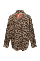 Le-Monade Dreams-Kadife Kahve Leopar Desenli Gömlek-Gömlek-2-Milagron.com