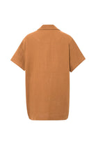 Le-Monade Dreams-Karamel Erkek Kısa Kol Gömlek-Gömlek-2-Milagron.com