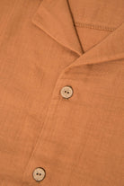 Le-Monade Dreams-Karamel Erkek Kısa Kol Gömlek-Gömlek-3-Milagron.com