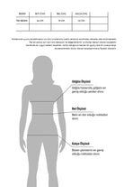 Lizbon Saten Büzgülü Uzun Etek - 6