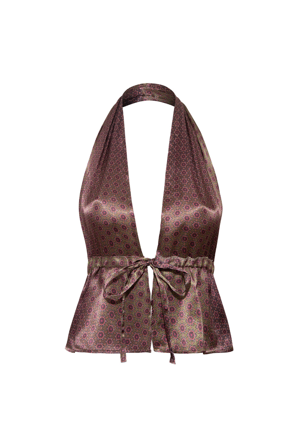 Lizbon Sırt Detaylı Saten Yelek - 3